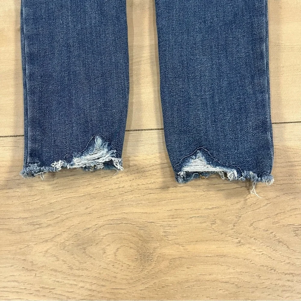 Old Navy Girls Rockstar 360 Stretch Ripped Jeggings Jeans